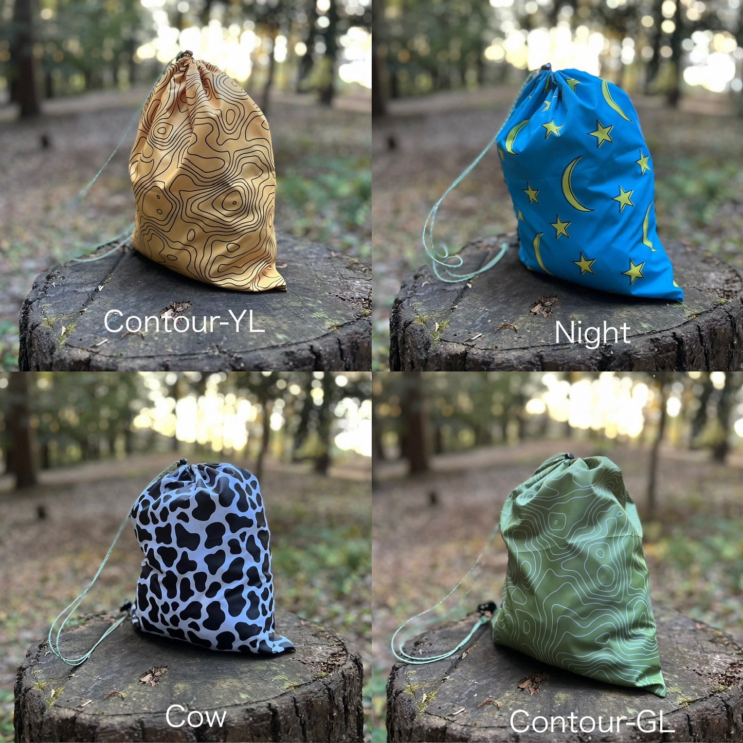 YM Shopper Stuff sack / 1.9oz Rip-Poly Printed edition
