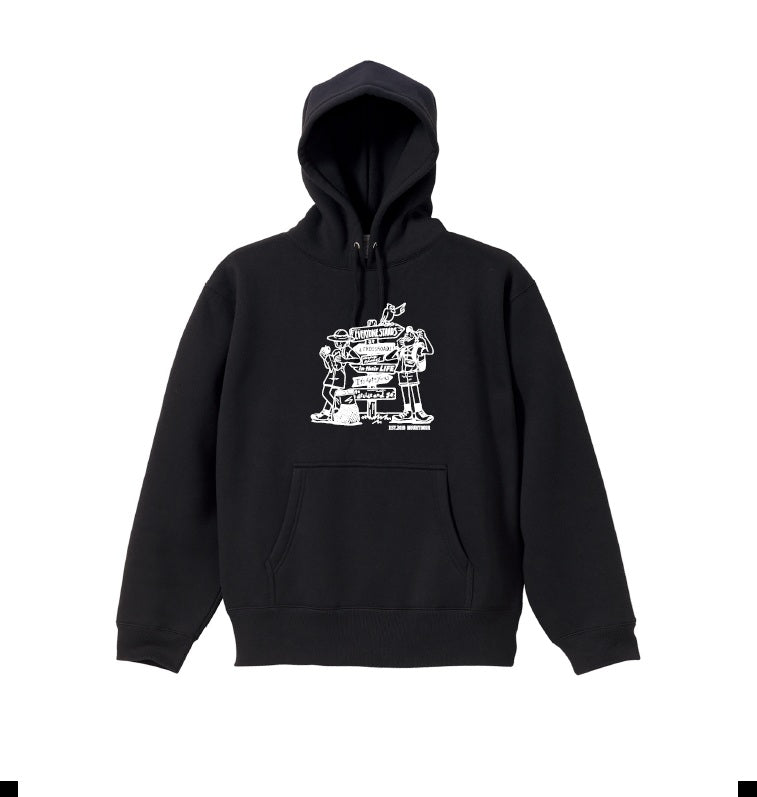 予約オーダー:CROSSROAD Hoodie -Dry&Warm-