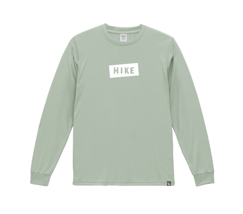 予約オーダー:HIKE STAMPED LOGO Long Sleeve (DRY)