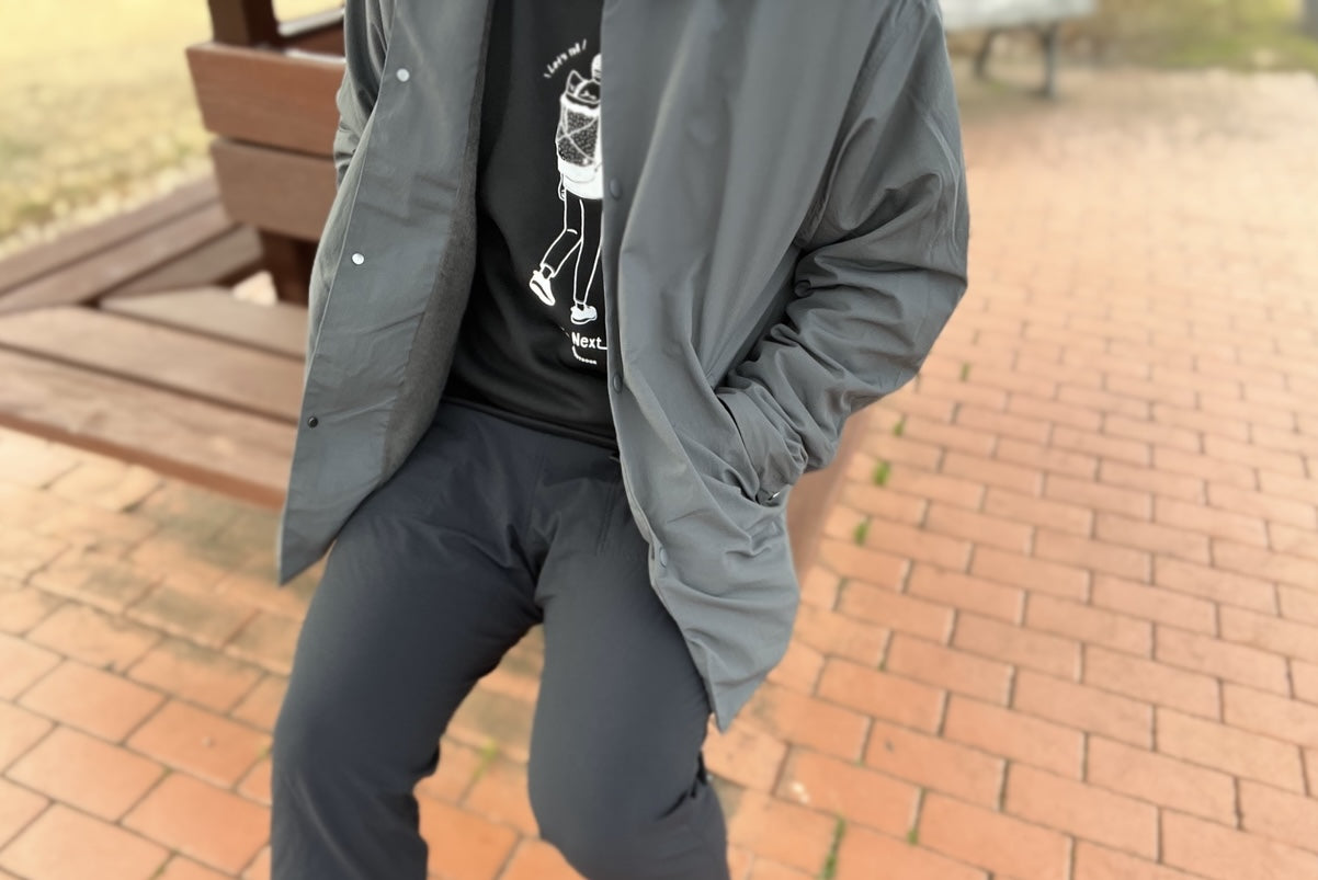 予約オーダー:Let’s roll! Sweat crewneck – Dry&Warm-