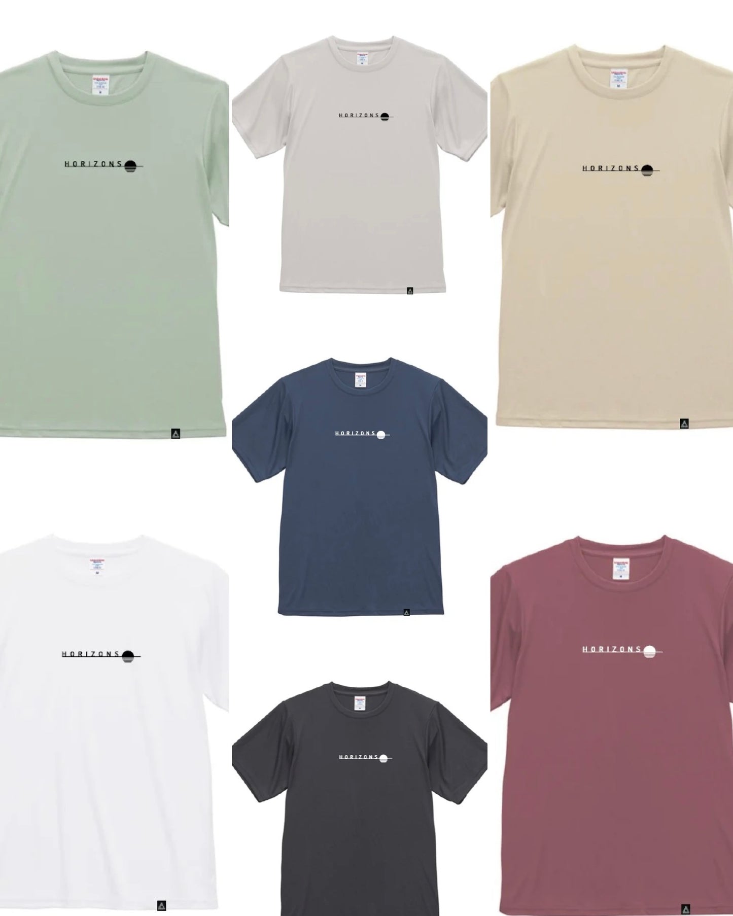 予約オーダー:HORIZONS T-shirts