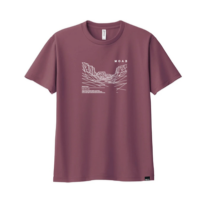 予約オーダー：MOAB T-shirts -DRY-