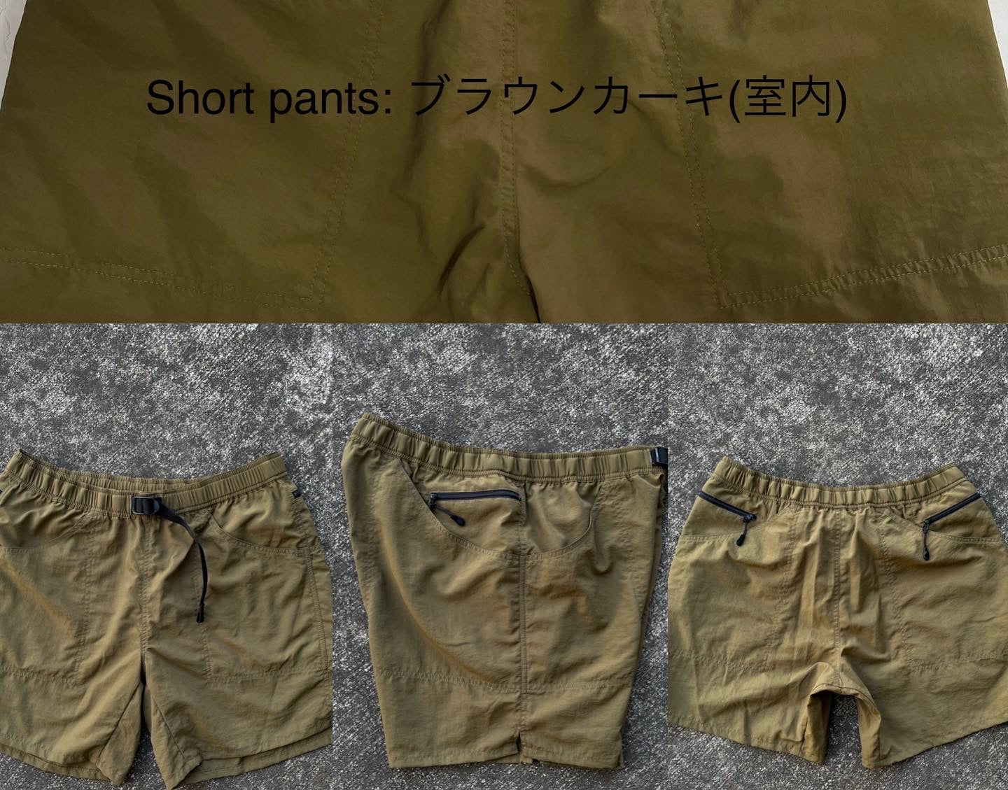 YM Short Pants - グレー / XS