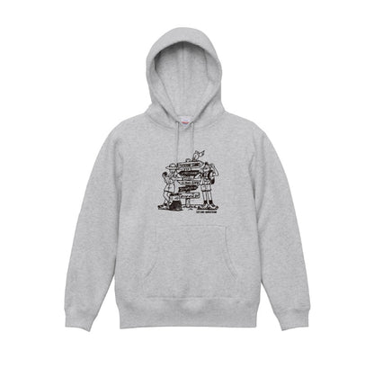 予約オーダー：CROSSROAD Hoodie -Dry&Warm-