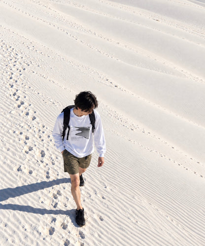 予約オーダー：WHITE SANDS Long Sleeve -DRY-