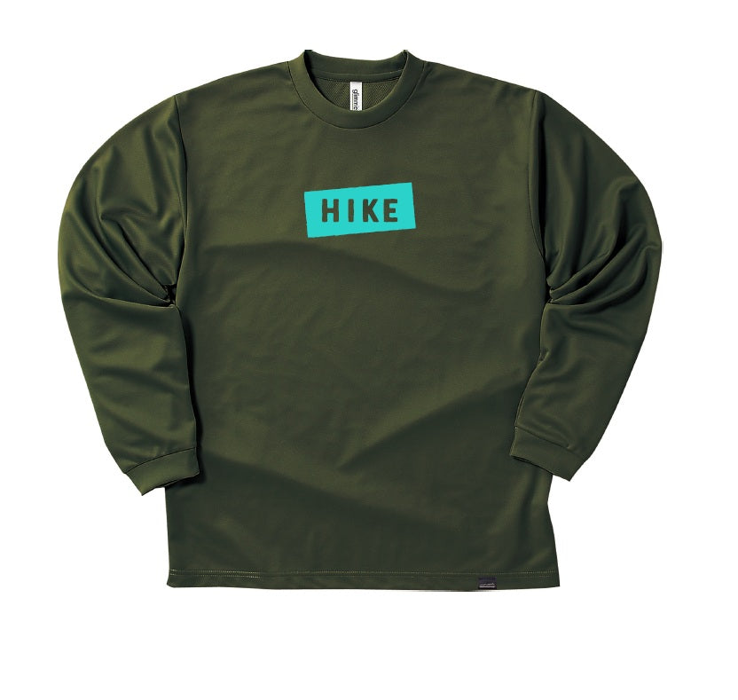 予約オーダー：HIKE STAMPED Logo Long Sleeve