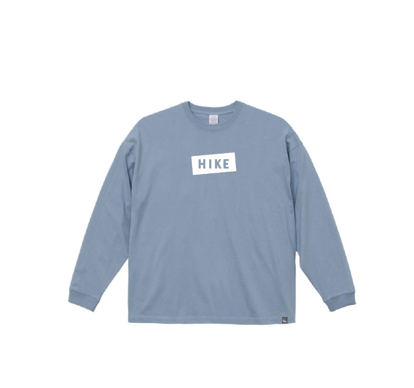 予約オーダー：HIKE STAMPED LOGO Wide-Long Sleeve(コットン)