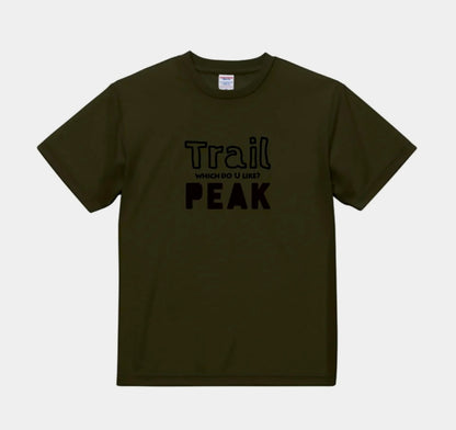 予約オーダー：Trail or PEAK Tシャツ