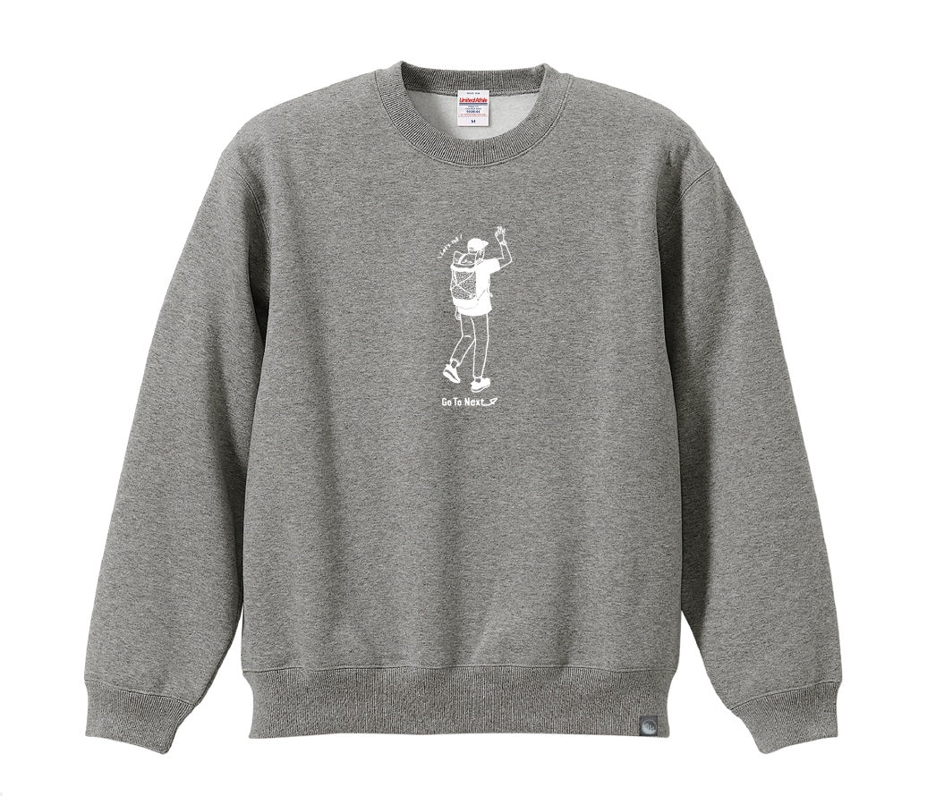 予約オーダー：Let’s roll! Sweat crewneck – Dry&Warm-