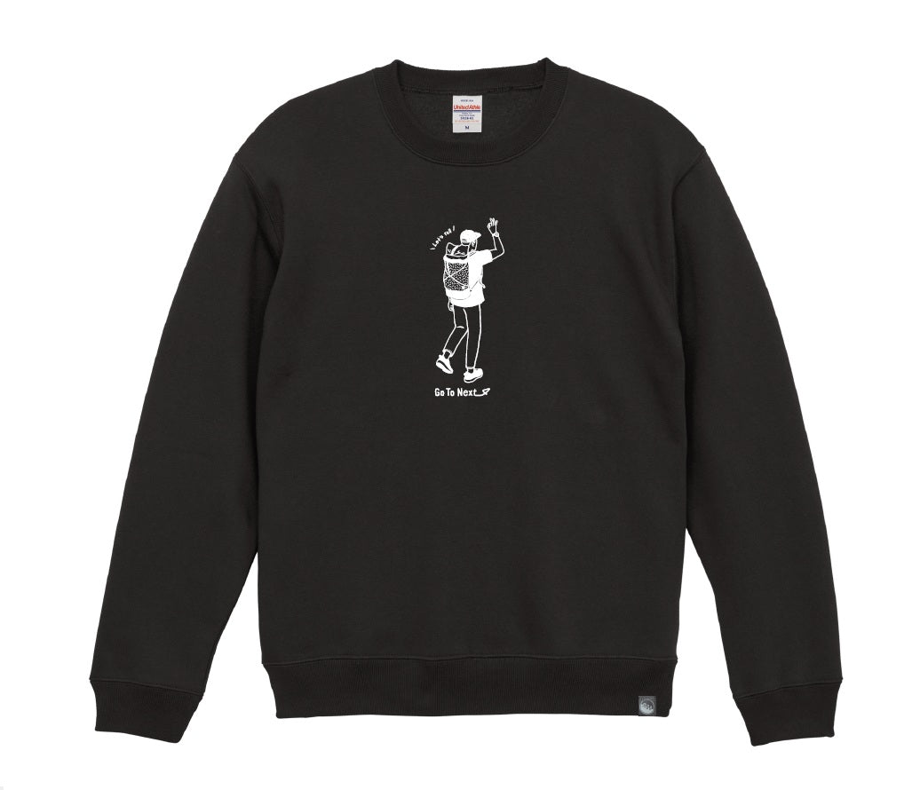 予約オーダー：Let’s roll! Sweat crewneck – Dry&Warm-