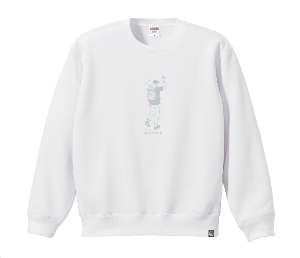 予約オーダー：Let’s roll! Sweat crewneck – Dry&Warm-