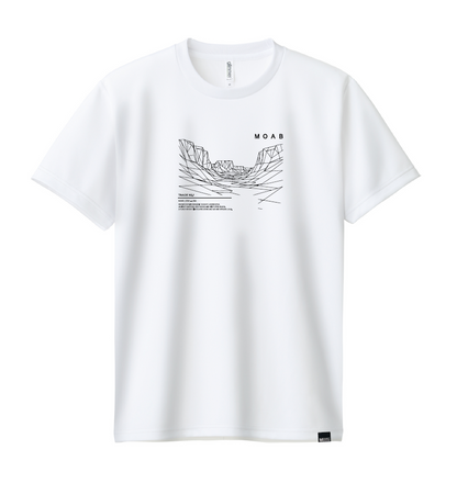 予約オーダー：MOAB T-shirts -DRY-