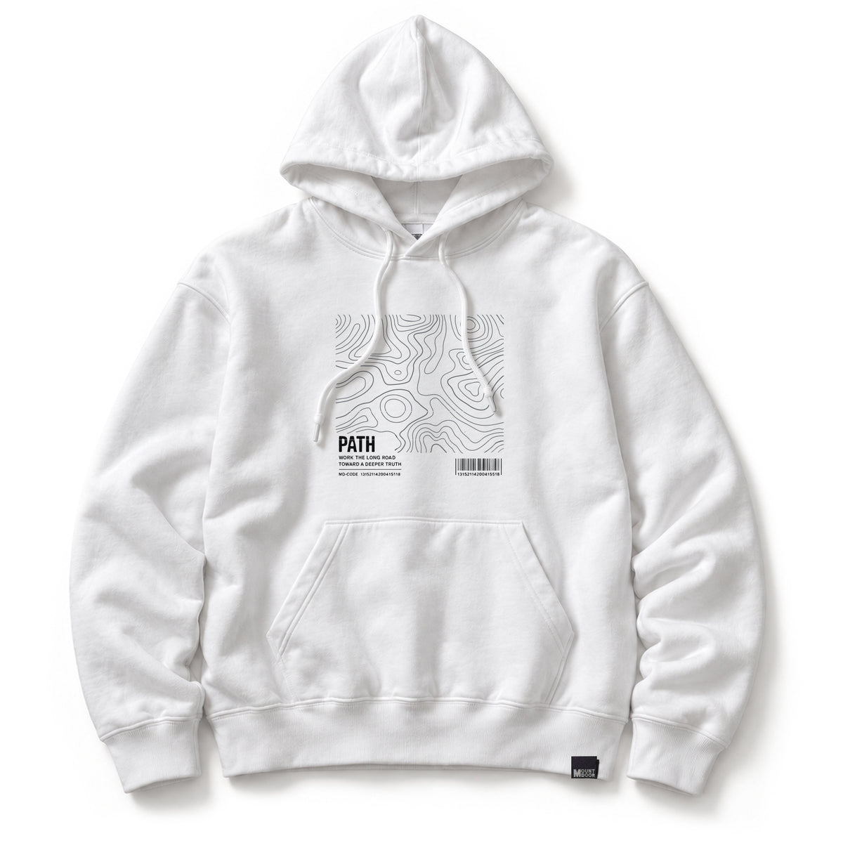 予約オーダー：Path Hoodie wide fit 10oz