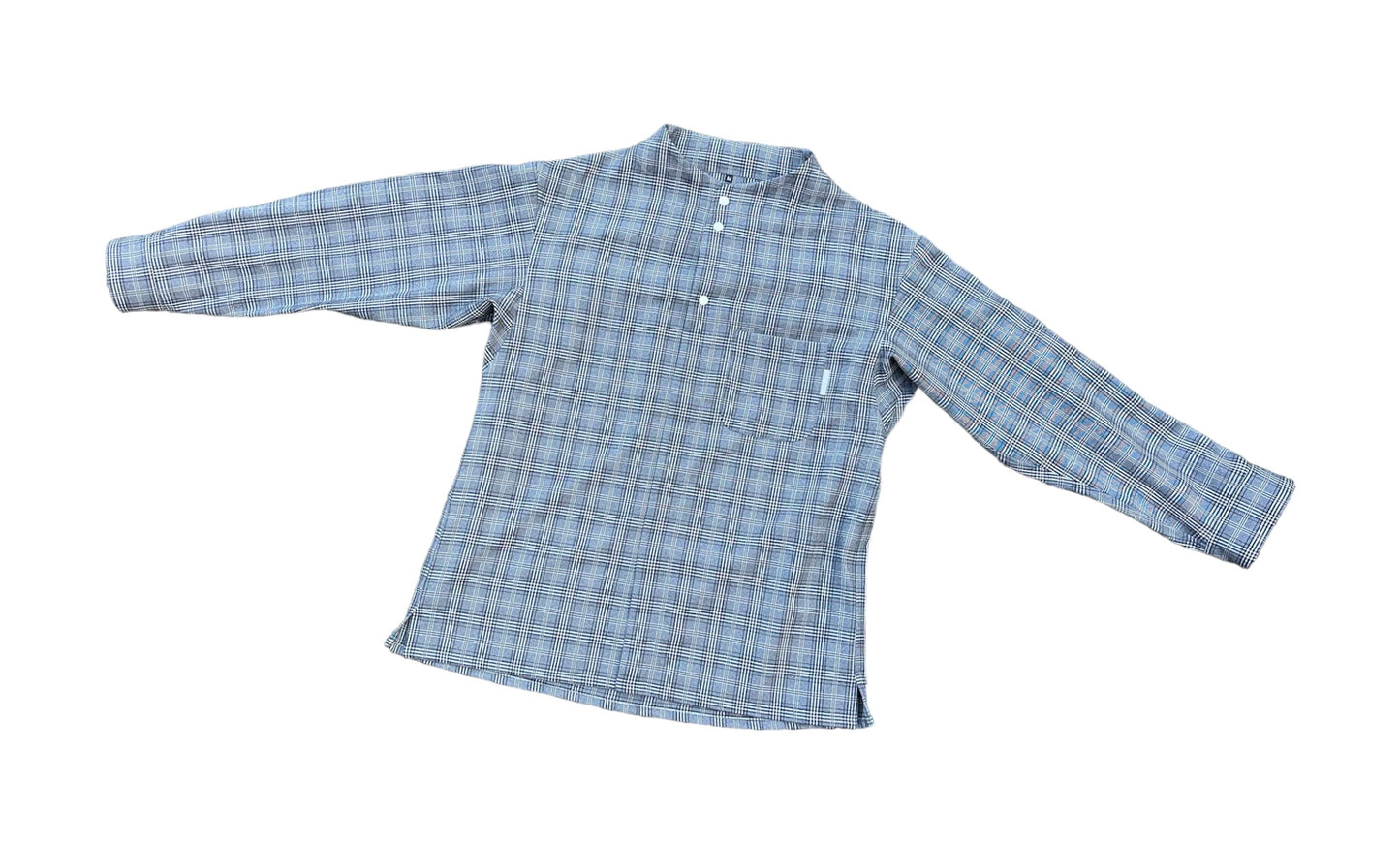 YM Long Check Shirts