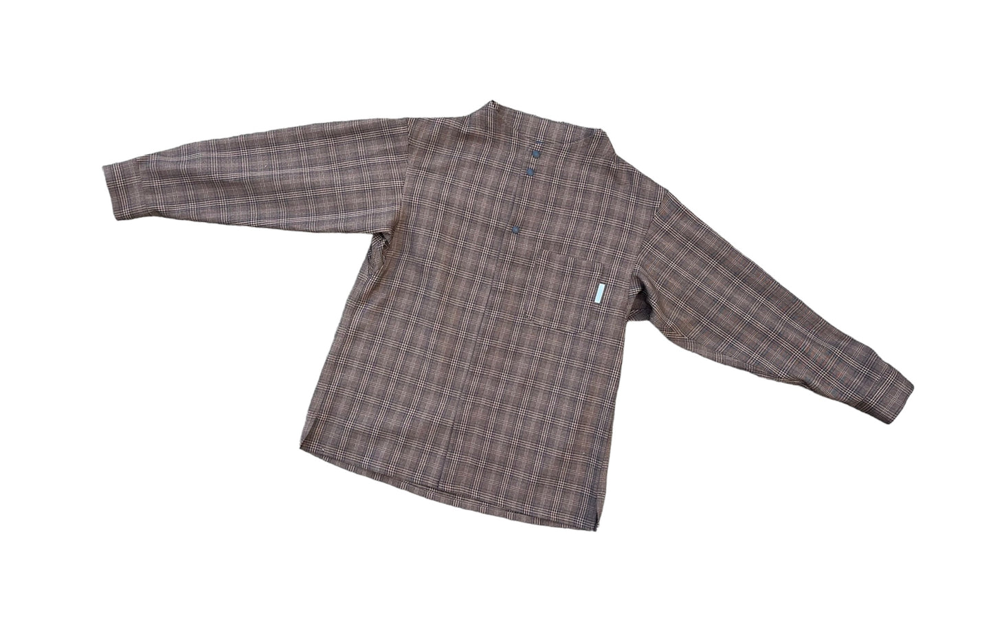 YM Long Check Shirts