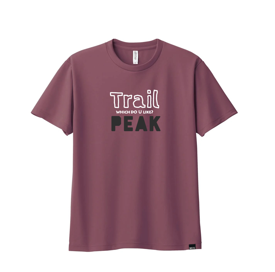 予約オーダー：Trail or PEAK Tシャツ