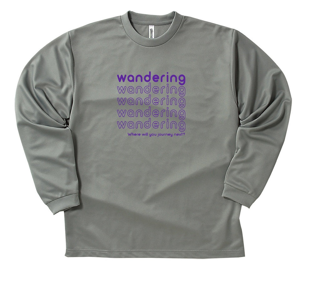 予約オーダー：WANDERING Long Sleeve