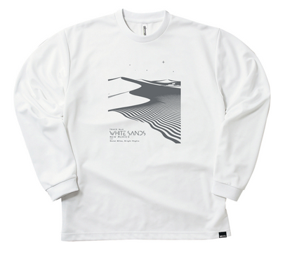 予約オーダー：WHITE SANDS Long Sleeve -DRY-