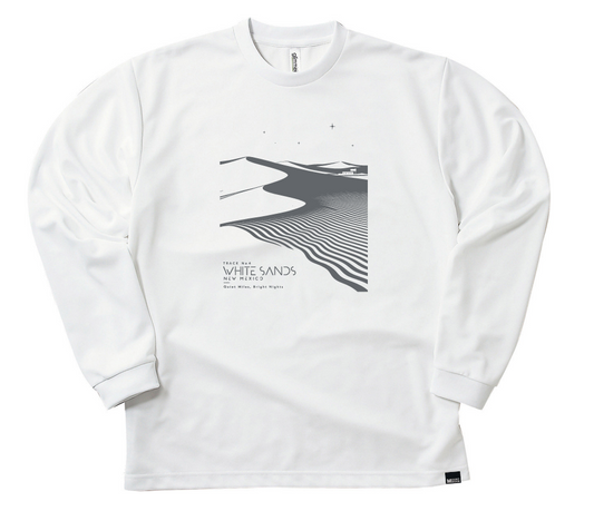 予約オーダー：WHITE SANDS Long Sleeve -DRY-