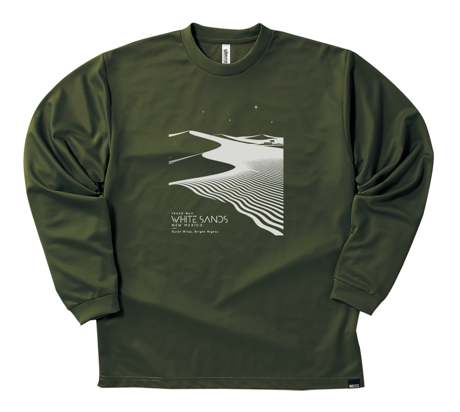 予約オーダー：WHITE SANDS Long Sleeve -DRY-