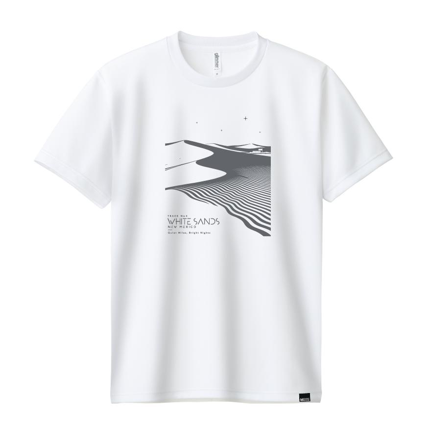 予約オーダー：WHITE SANDS T-shirts -DRY-
