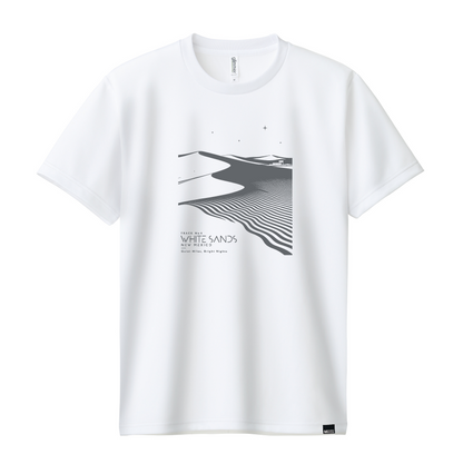 予約オーダー：WHITE SANDS T-shirts -DRY-
