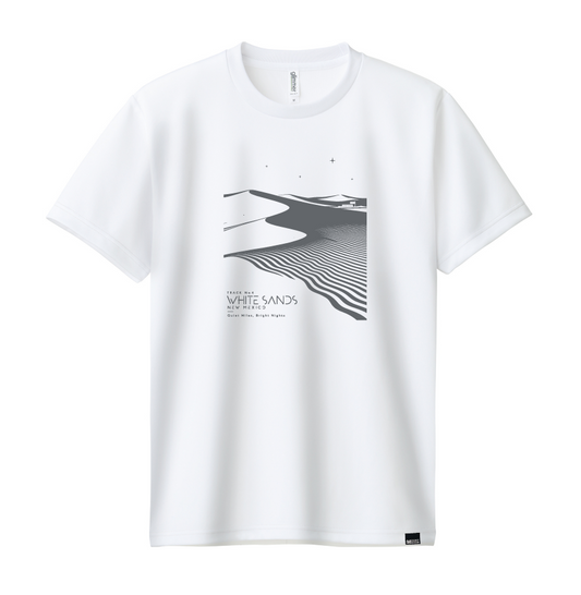 予約オーダー：WHITE SANDS T-shirts -DRY-