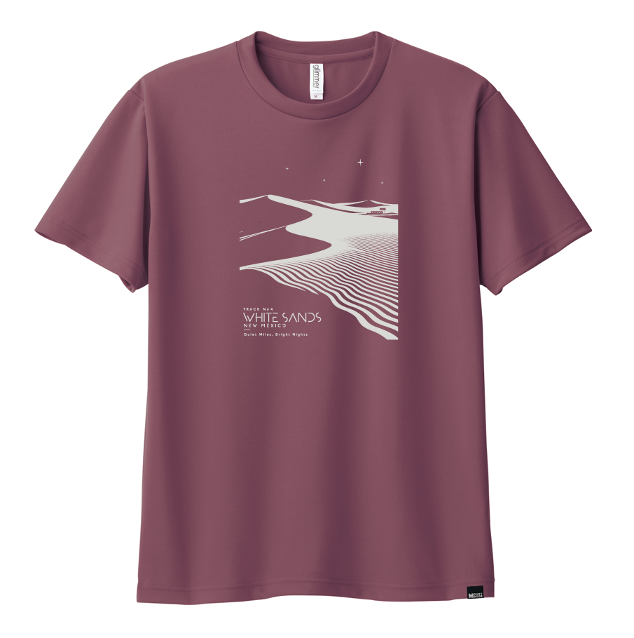 予約オーダー：WHITE SANDS T-shirts -DRY-