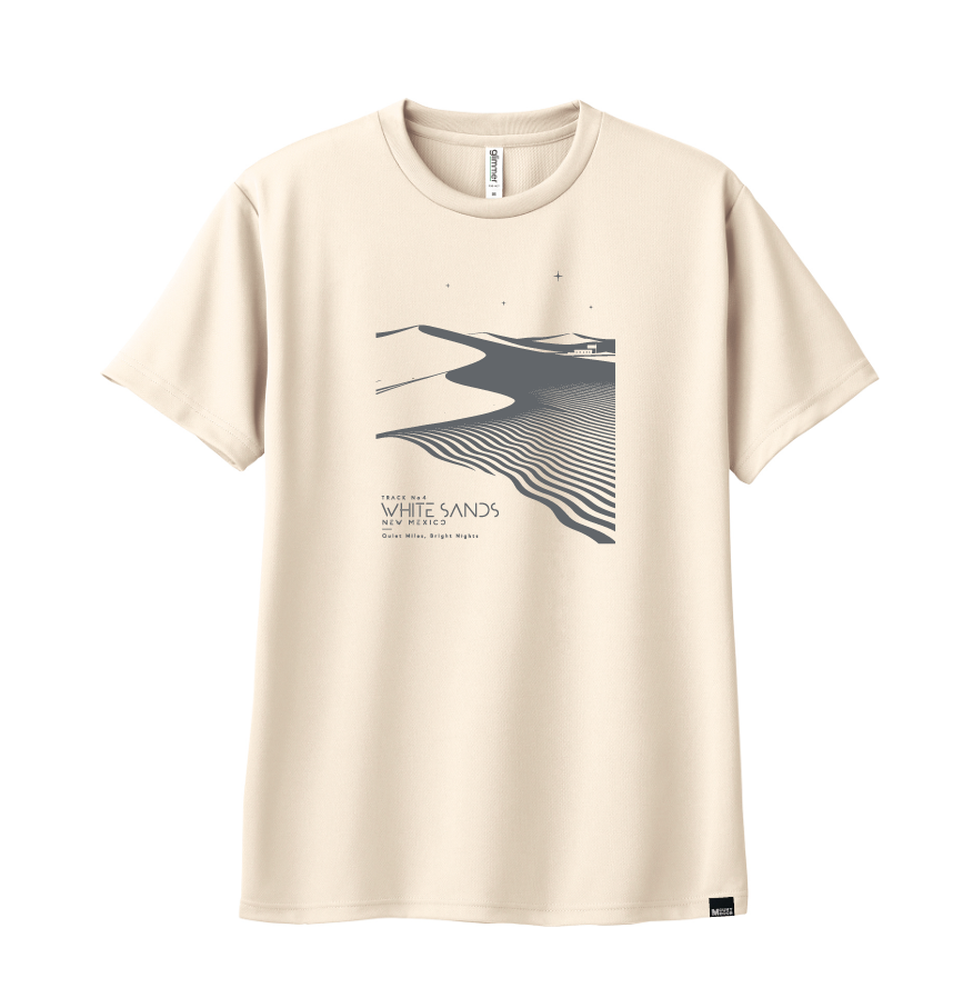 予約オーダー：WHITE SANDS T-shirts -DRY-