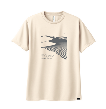 予約オーダー：WHITE SANDS T-shirts -DRY-